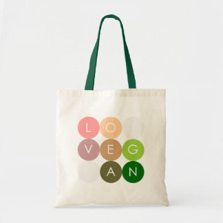 Bolso De Tela Amor del punto del vegano