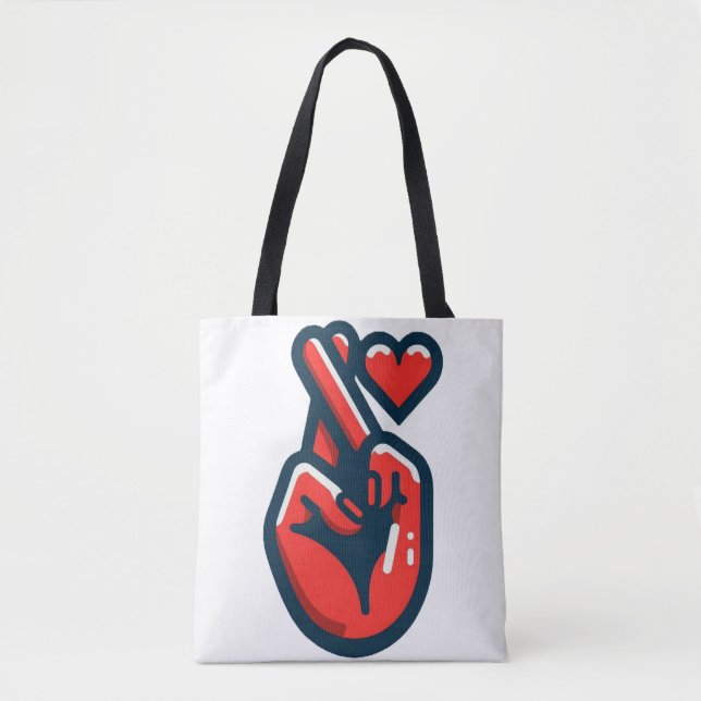 Bolso De Tela Amor em Cada Gesto (Anverso)