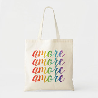 Bolso De Tela Amor en Arcoíris