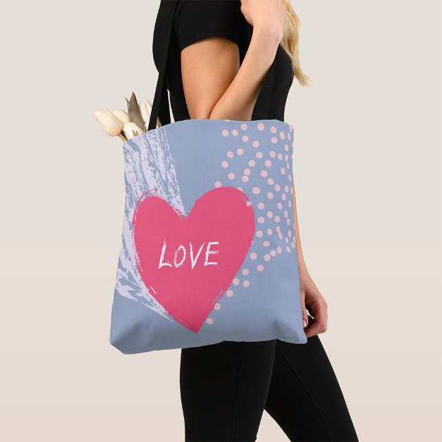 Bolso De Tela Amor En Un Corazón (Subido por el creador)