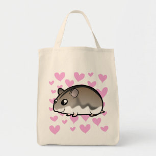 Bolso De Tela Amor enano del hámster