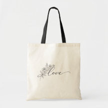 Amor floral en elegante chic