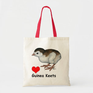 Bolso De Tela Amor Guinea Keets