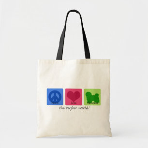 Bolso De Tela Amor Havanese de la paz