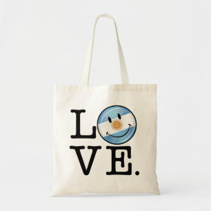 Bolso De Tela Amor la Argentina