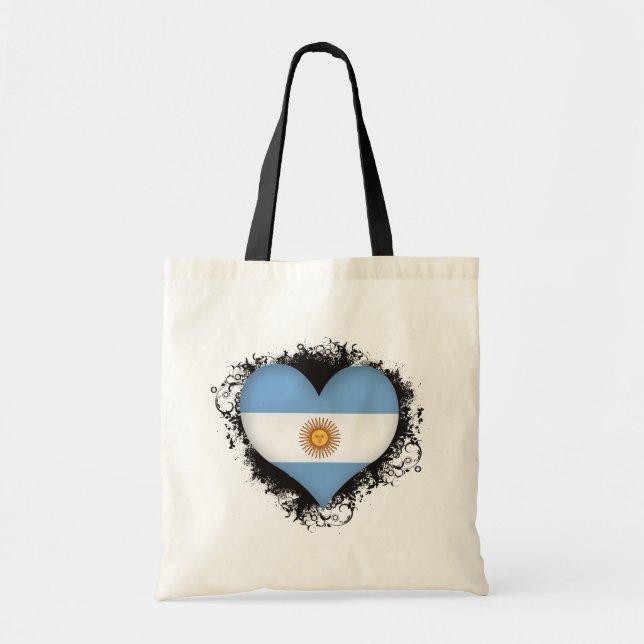 Bolso De Tela Amor la Argentina del vintage I (Frente)