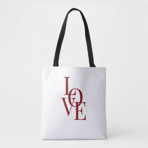 Bolso De Tela Amor Minimalista moderno