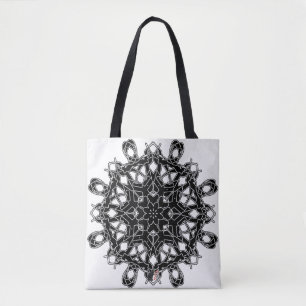 Bolso De Tela Amor Octa Glifo