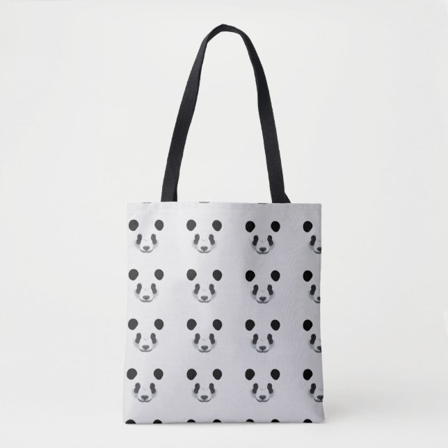 Bolso De Tela Amor panda (Anverso)