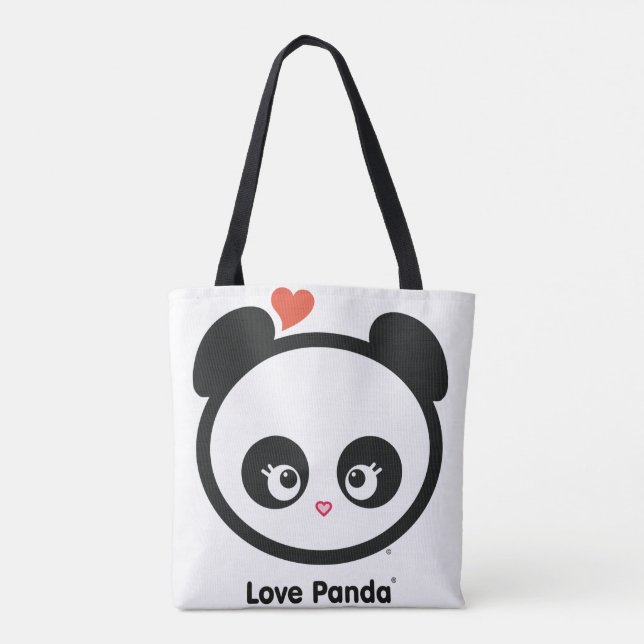 Bolso De Tela Amor Panda® (Reverso)