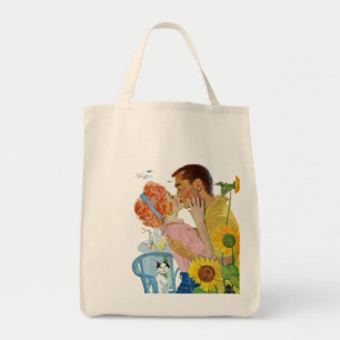 Bolso De Tela Amor-Pegado