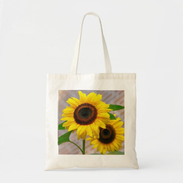 BOLSO DE TELA AMOR POR EL SUNFLOWER (Frente)