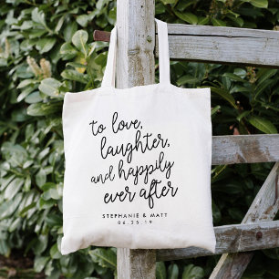 Bolso De Tela Amor, risas y felicidad por el favor de la boda