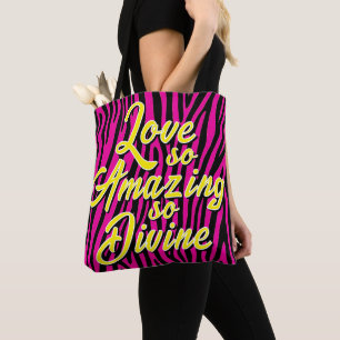 Bolso De Tela Amor tan asombroso