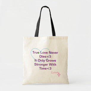Bolso De Tela Amor verdadero