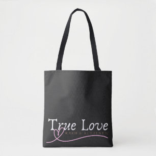Bolso De Tela Amor verdadero.b