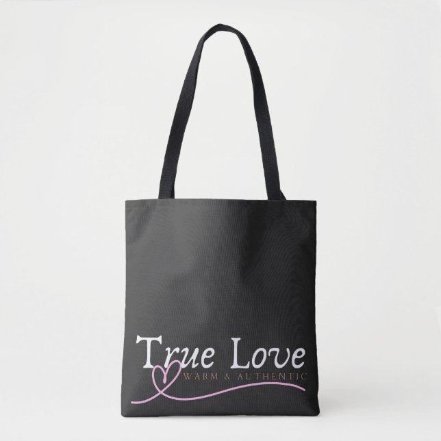 Bolso De Tela Amor verdadero.b (Anverso)