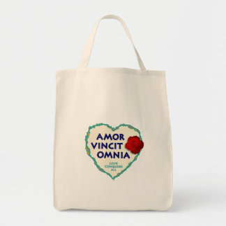 Bolso De Tela Amor vincit Omnia Amor