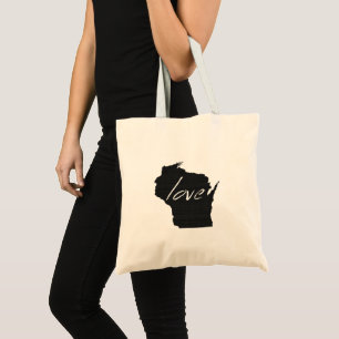 Bolso De Tela Amor Wisconsin