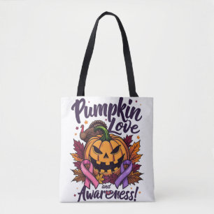 Bolso De Tela Amor y conciencia de la calabaza