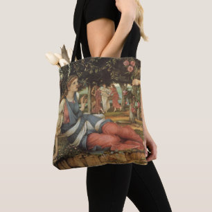 Bolso De Tela Amor y la doncella por John Stanhope