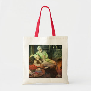 Bolso De Tela Amor y romance vintage; Abuelos románticos