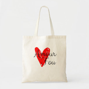 Bolso De Tela Amour Fou Crazy Love