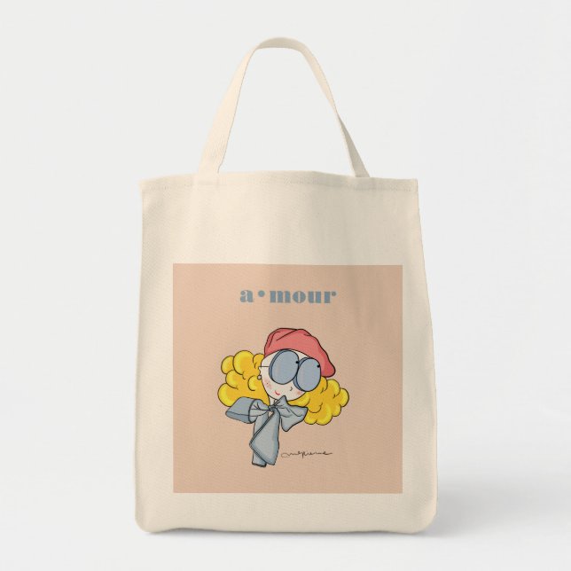 Bolso De Tela Amour Tote Bag (Frente)