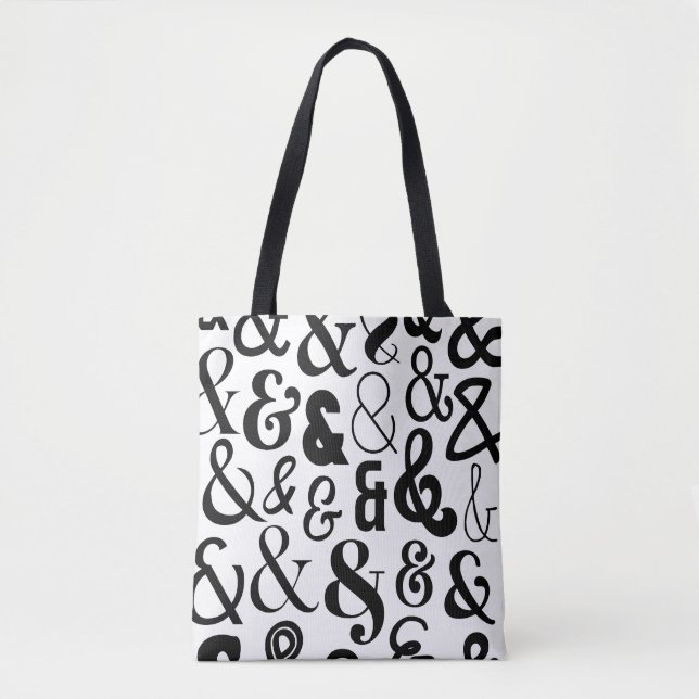Bolso De Tela Ampersands (Anverso)