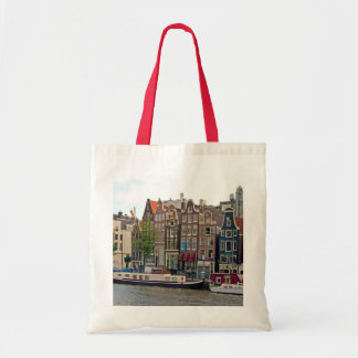 Bolso De Tela Amsterdam, casas en el canal
