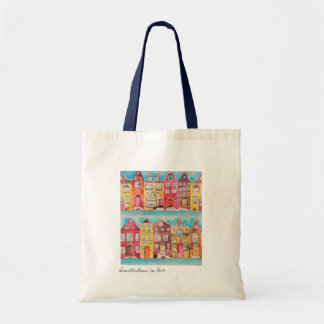 Bolso De Tela Amsterdam in love tote bag