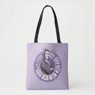 Bolso De Tela Amy Farrah Fowler Info Graphic