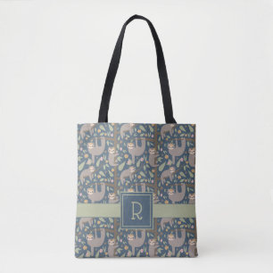 Bolso De Tela Añada su modelo floral el lindo inicial de la