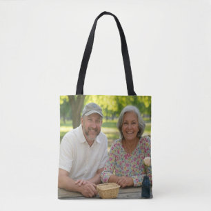 Bolso De Tela Añadir Personalizar de foto retirado