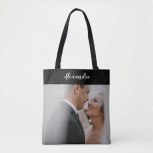Bolso De Tela Añadir su propia foto Personalizado