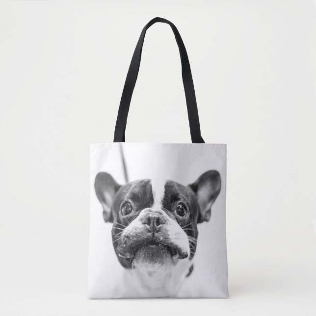Bolso De Tela Añadir tu foto Mascota favorita por todas las bols (Anverso)