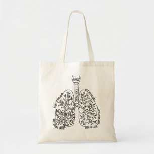 Bolso De Tela Anatomía pulmonar Fibrosis quística pulmonar Asma