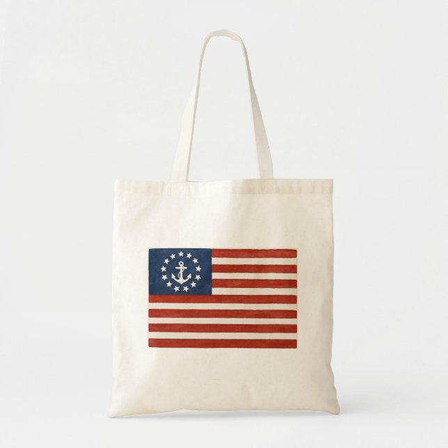 Bolso De Tela Anchors Aweigh All-American Tote (Frente)