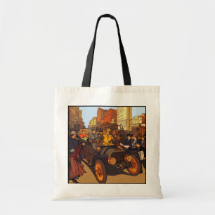 Bolso De Tela Ancianos De 1907