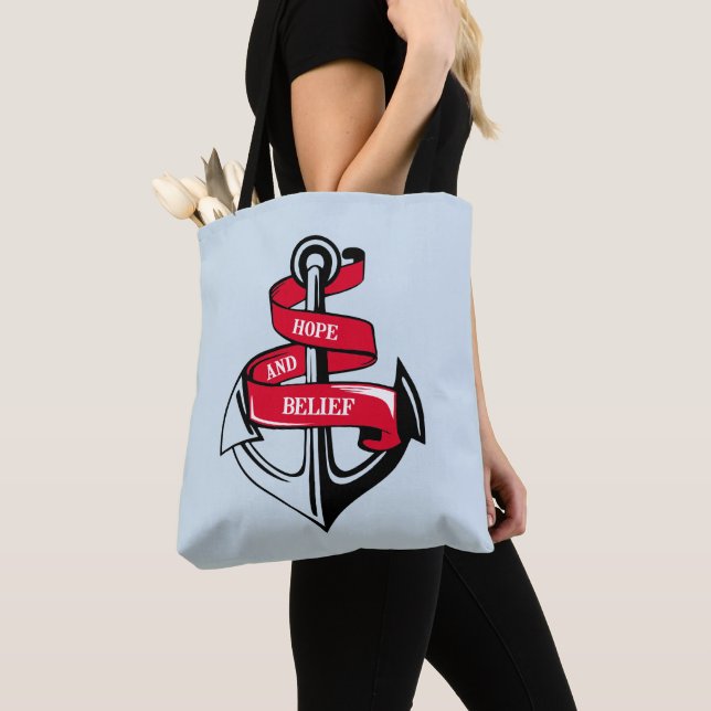 Bolso De Tela Ancla (Detalle)