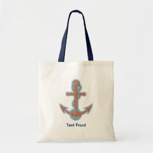 Bolso De Tela Ancla con la cadena
