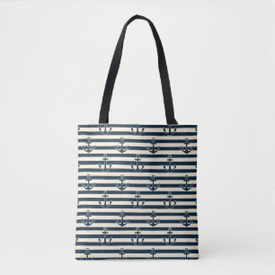Bolso De Tela Anclas al agua