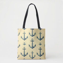 Bolso De Tela Anclas al viento