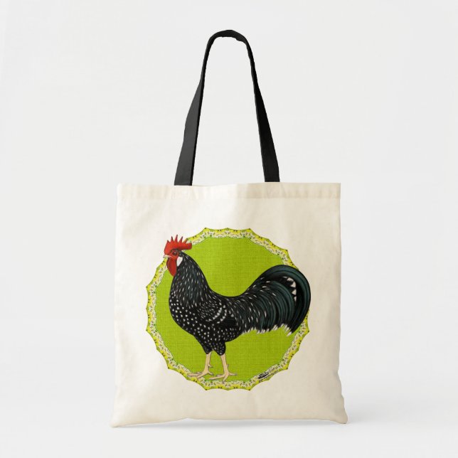 Bolso De Tela Ancona Rooster (Frente)