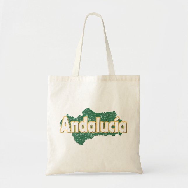 Bolso De Tela Andalucía (Frente)