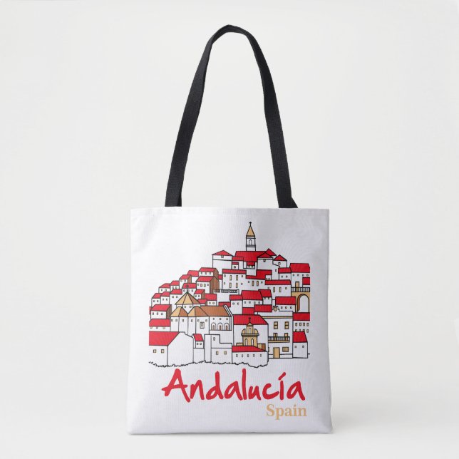 Bolso De Tela Andalucía 2 (Anverso)