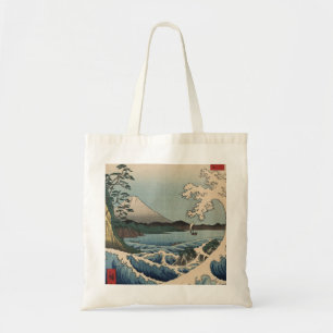 Bolso De Tela Ando Hiroshige - Mar en Satta, provincia de Suruga
