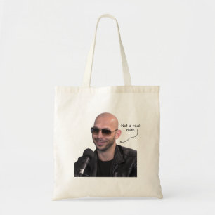 Bolso De Tela Andrew Tate no es un verdadero hombre