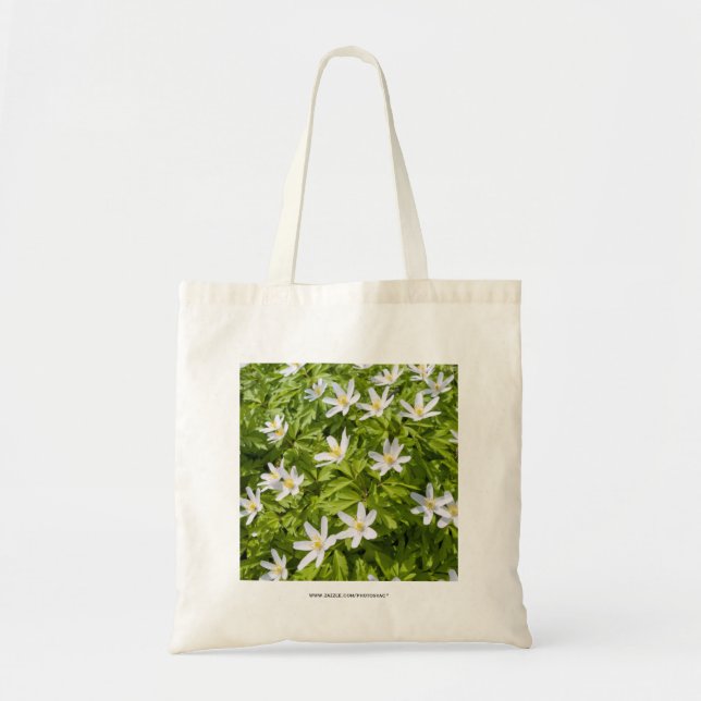 Bolso De Tela Anémona de bosque (Frente)