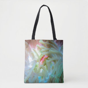 Bolso De Tela Anémona de mar multicolora